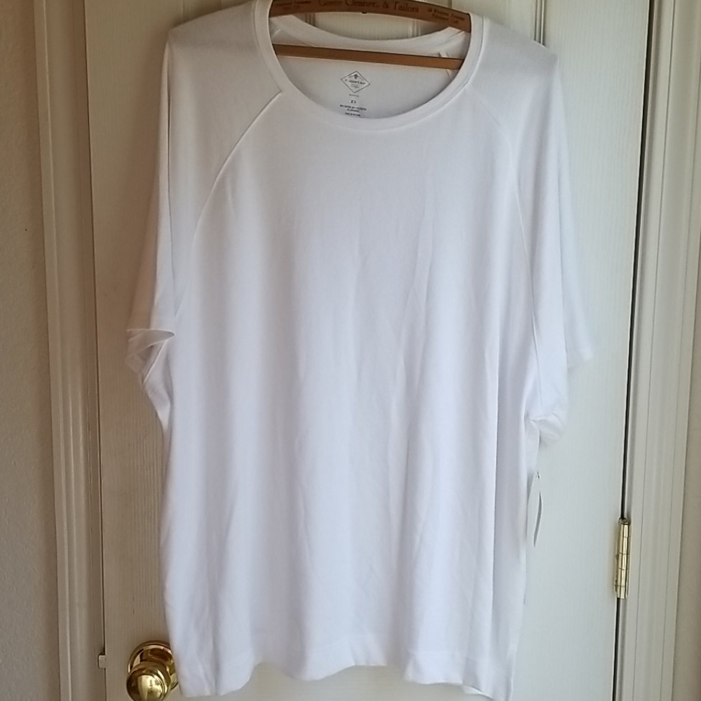 NWT ST JOHNS BAY SUPERSOFT TEE STYLE BLOUS…